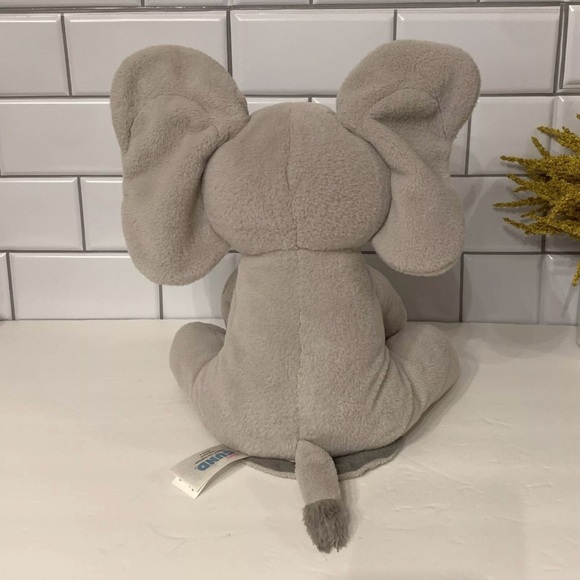 Gund Flappy Elephant Interactive Plush Toy Animal Sings Animated Peekaboo - Picture 6 of 11